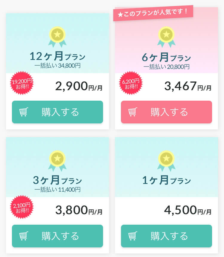 felizの料金体系