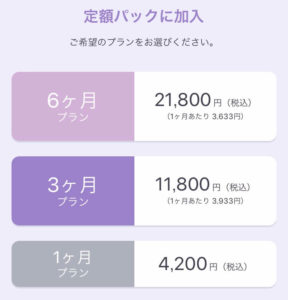 aocca 定額制